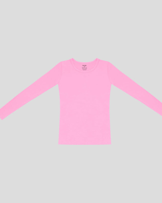Long Sleeve Top-Round Neck