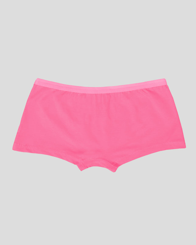 Dice Pink underwear on a gray background