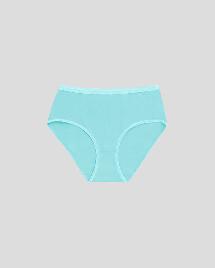 Dice Light blue underwear on a gray background
