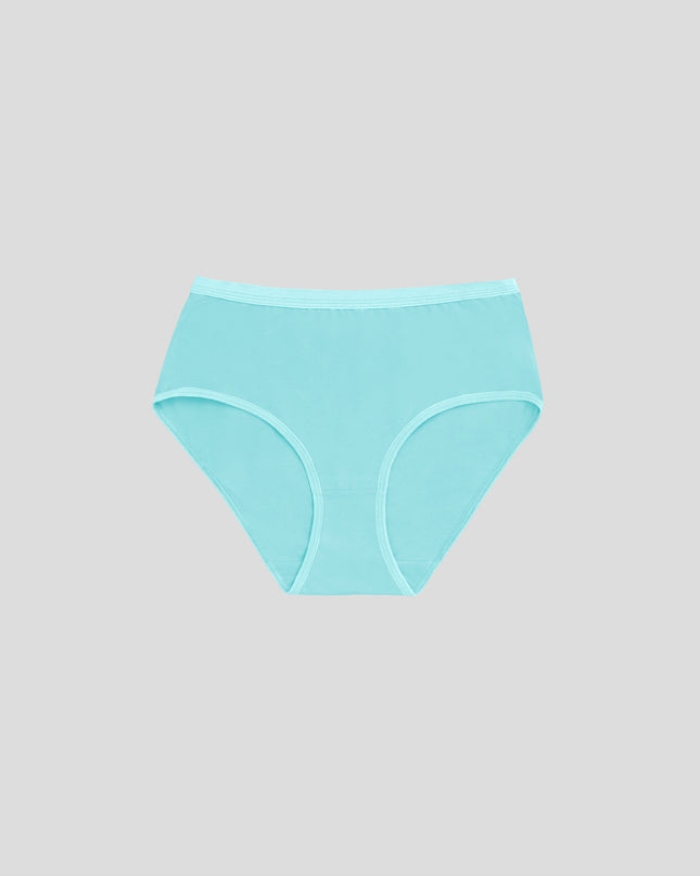 Dice Light blue underwear on a gray background