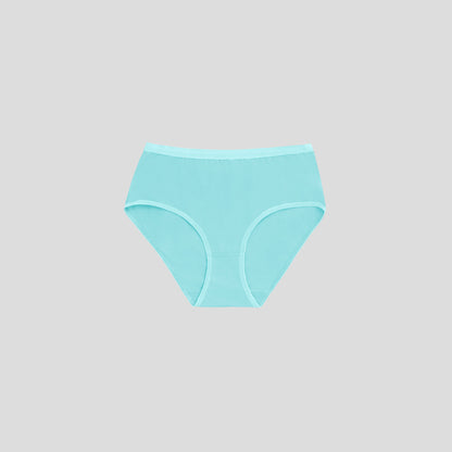 Dice Light blue underwear on a gray background