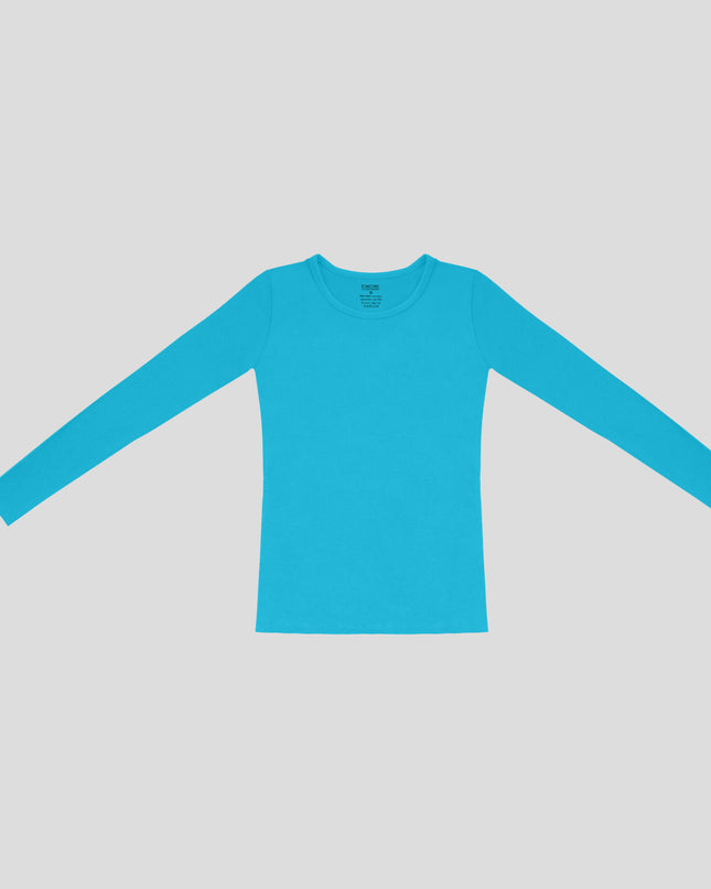 Long Sleeve Top-Round Neck