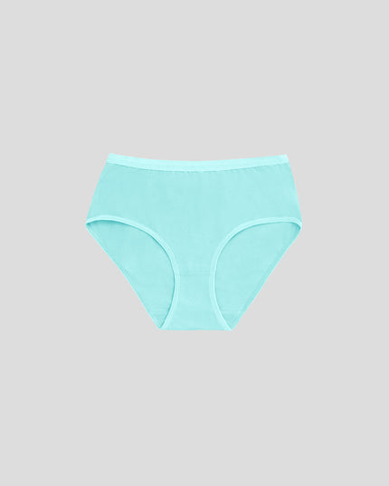 Dice Light blue underwear on a gray background