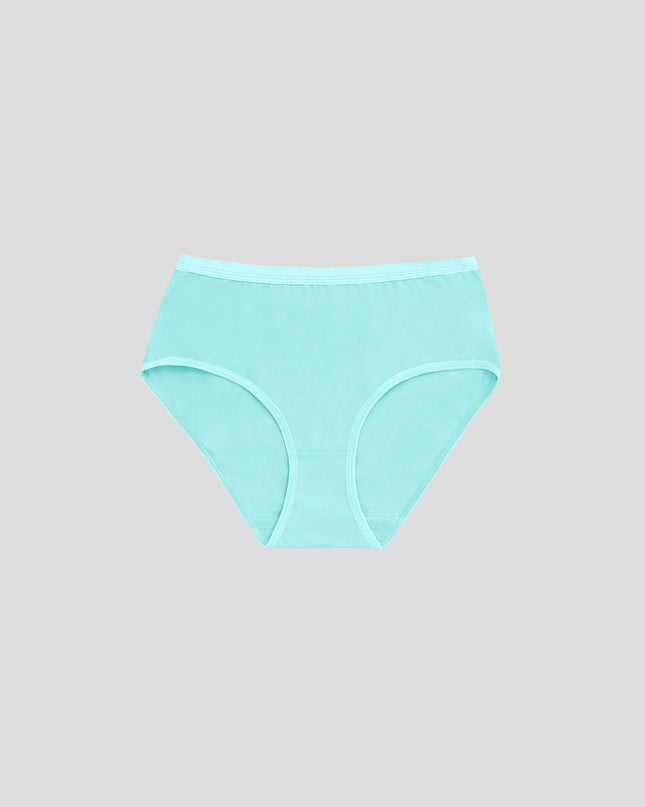 Dice Light blue underwear on a gray background