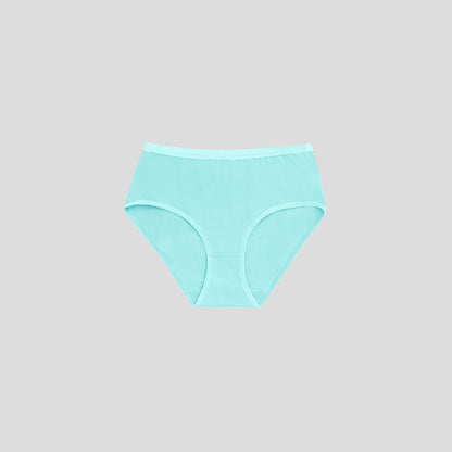 Dice Light blue underwear on a gray background