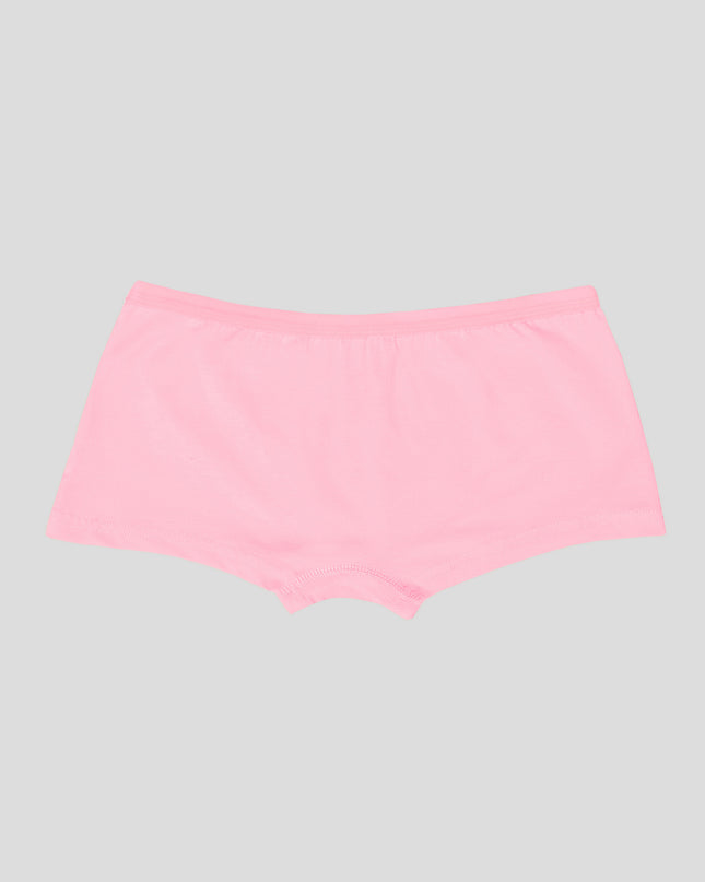 Dice Pink underwear on a gray background