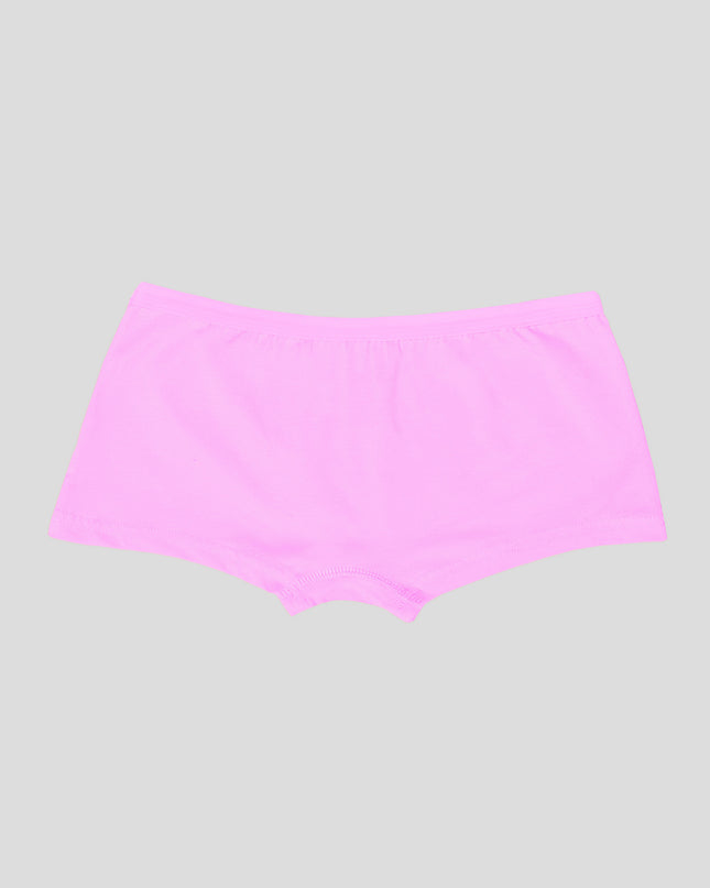 Dice Pink underwear on a gray background
