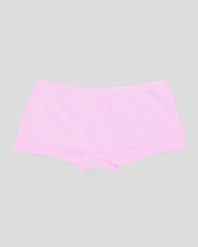 Dice Pink underwear on a light gray background
