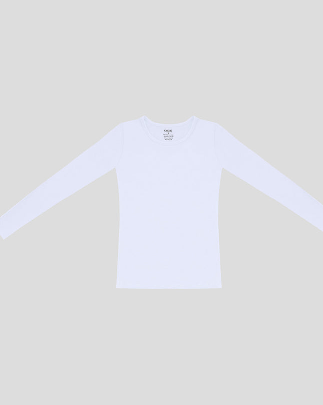 Long Sleeve Top-Round Neck